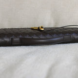 Bottega Veneta Fondant Intreciatto Long Andiamo Top Handle Clutch