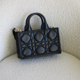 Dior Black Lambskin Mini Book Tote
