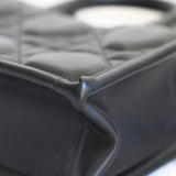Dior Black Lambskin Mini Book Tote
