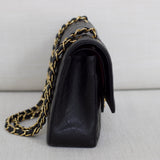 Chanel Black Caviar Medium Classic Flap with Gold Hardware