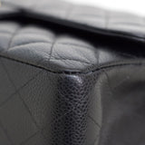 Chanel Black Caviar Medium Classic Flap with Gold Hardware