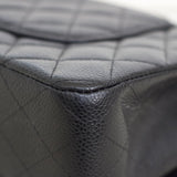 Chanel Black Caviar Medium Classic Flap with Gold Hardware