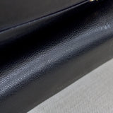 Chanel Black Caviar Medium Classic Flap with Gold Hardware