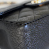 Vintage Chanel Black Caviar Mini Square with 24k Gold Hardware (Pending)