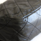 Chanel Black Calfskin Chain Me Flap with Gold Hardware