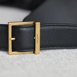 Saint Laurent Le 5 À 7 Large Shoulder Bag with Gold Hardware