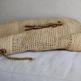 Saint Laurent Raffia Maxi Tote