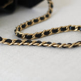 Chanel 26C Black Caviar Mini 25 Hobo with Aged Gold Hardware