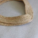 Saint Laurent Raffia Maxi Tote