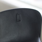 Saint Laurent Black Calfskin Voltaire Top Handle with Gold Hardware
