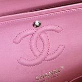 Chanel 19B Pink Caviar Small Classic Flap with Light Gold Hardware