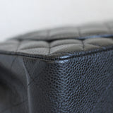 Chanel Black Caviar Small Classic Flap with Gold Hardware