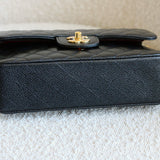 Chanel Black Caviar Small Classic Flap with Gold Hardware