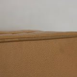 Vintage Chanel Beige Caviar Vertical Jumbo with 24k Gold Hardware