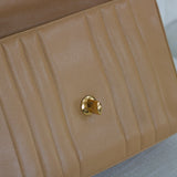 Vintage Chanel Beige Caviar Vertical Jumbo with 24k Gold Hardware