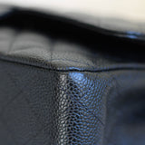 Chanel Black Caviar Medium Classic Flap with Gold Hardware