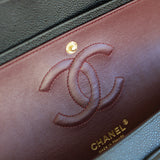 Chanel Black Caviar Medium Classic Flap with Gold Hardware