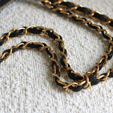 Vintage Chanel Black Caviar Zipped Shopping Tote with 24k Gold Hardware