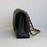Chanel Black Caviar Medium Classic Flap with Gold Hardware