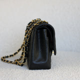 Chanel Black Caviar Medium Classic Flap with Gold Hardware
