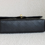 Chanel Black Caviar Medium Classic Flap with Gold Hardware