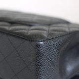 Chanel Black Caviar Medium Classic Flap with Gold Hardware