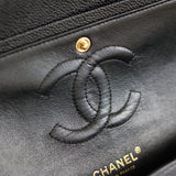 Chanel Black Caviar Medium Classic Flap with Gold Hardware