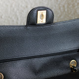 Chanel Black Caviar Medium Classic Flap with Gold Hardware