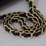 Vintage Chanel Black Caviar Medium Classic Flap with 24k Gold Hardware