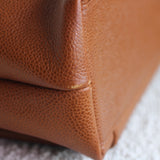 Vintage Chanel Caramel Brown Caviar Zipped Shopping Tote with 24k Gold Hardware