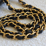 Vintage Chanel Black Caviar Single Flap Jumbo with 24k Gold Hardware