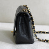 Chanel Black Caviar Mini Square with Gold Hardware