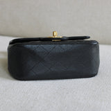 Chanel Black Caviar Mini Square with Gold Hardware