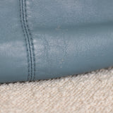 Chanel Blue Lambskin Shoulder Bag with Silver Hardware