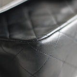 Vintage Chanel Navy Blue Lambskin Medium Classic Flap with 24k Gold Hardware (Pending)