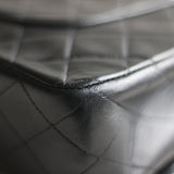 Vintage Chanel Navy Blue Lambskin Medium Classic Flap with 24k Gold Hardware (Pending)