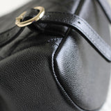 Chanel Black Caviar Mini Duma Backpack with Light Gold Hardware