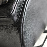 Chanel Black Caviar Mini Duma Backpack with Light Gold Hardware