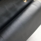 Vintage Chanel Navy Blue Lambskin Medium Classic Flap with 24k Gold Hardware (Pending)