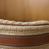 Celine Raffia Ava Shoulder Bag