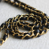 Vintage Chanel Navy Blue Lambskin Medium Classic Flap with 24k Gold Hardware (Pending)